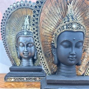 Golden Head Buddha Statue